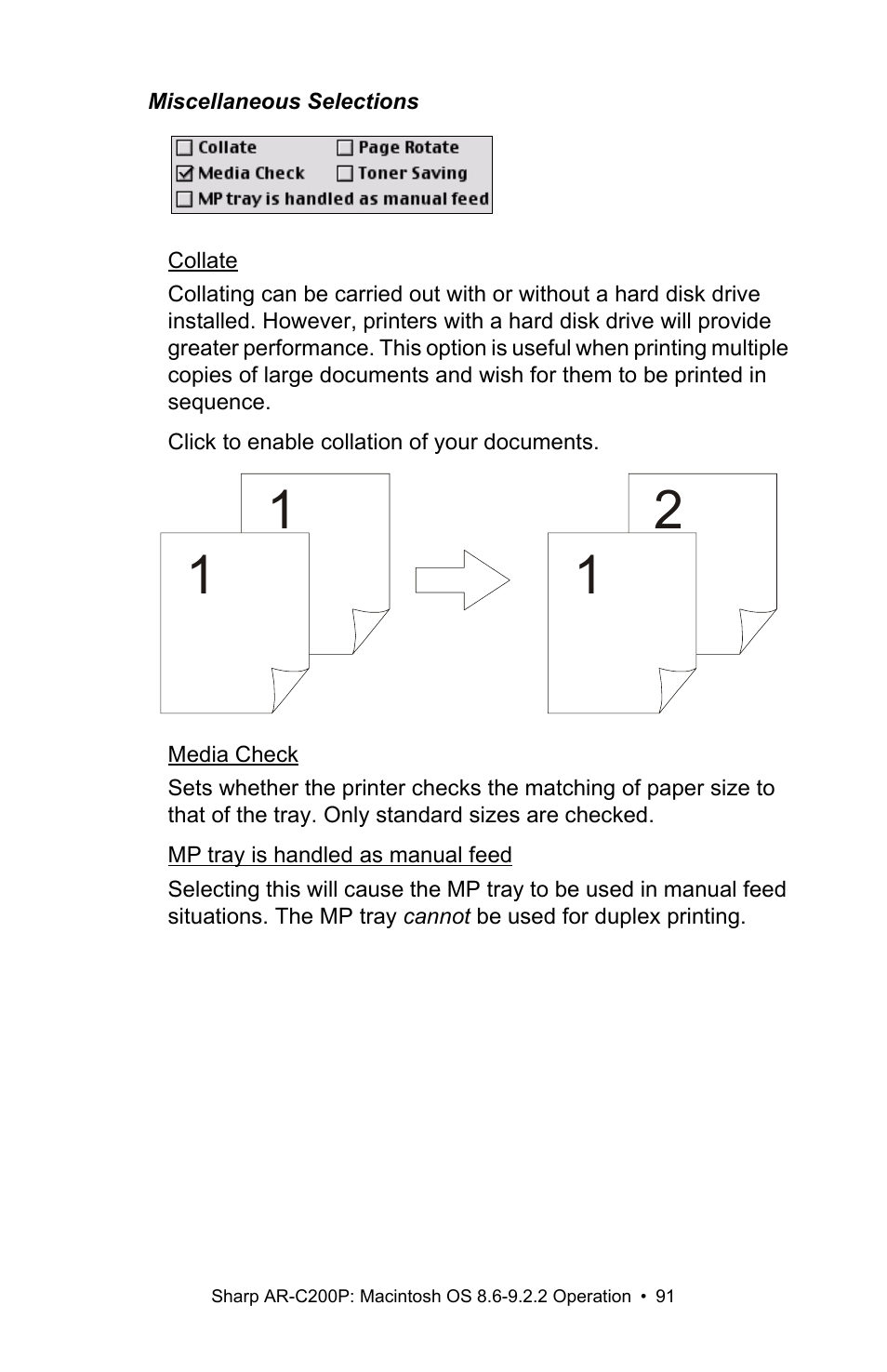 Sharp AR-C200P User Manual | Page 91 / 193