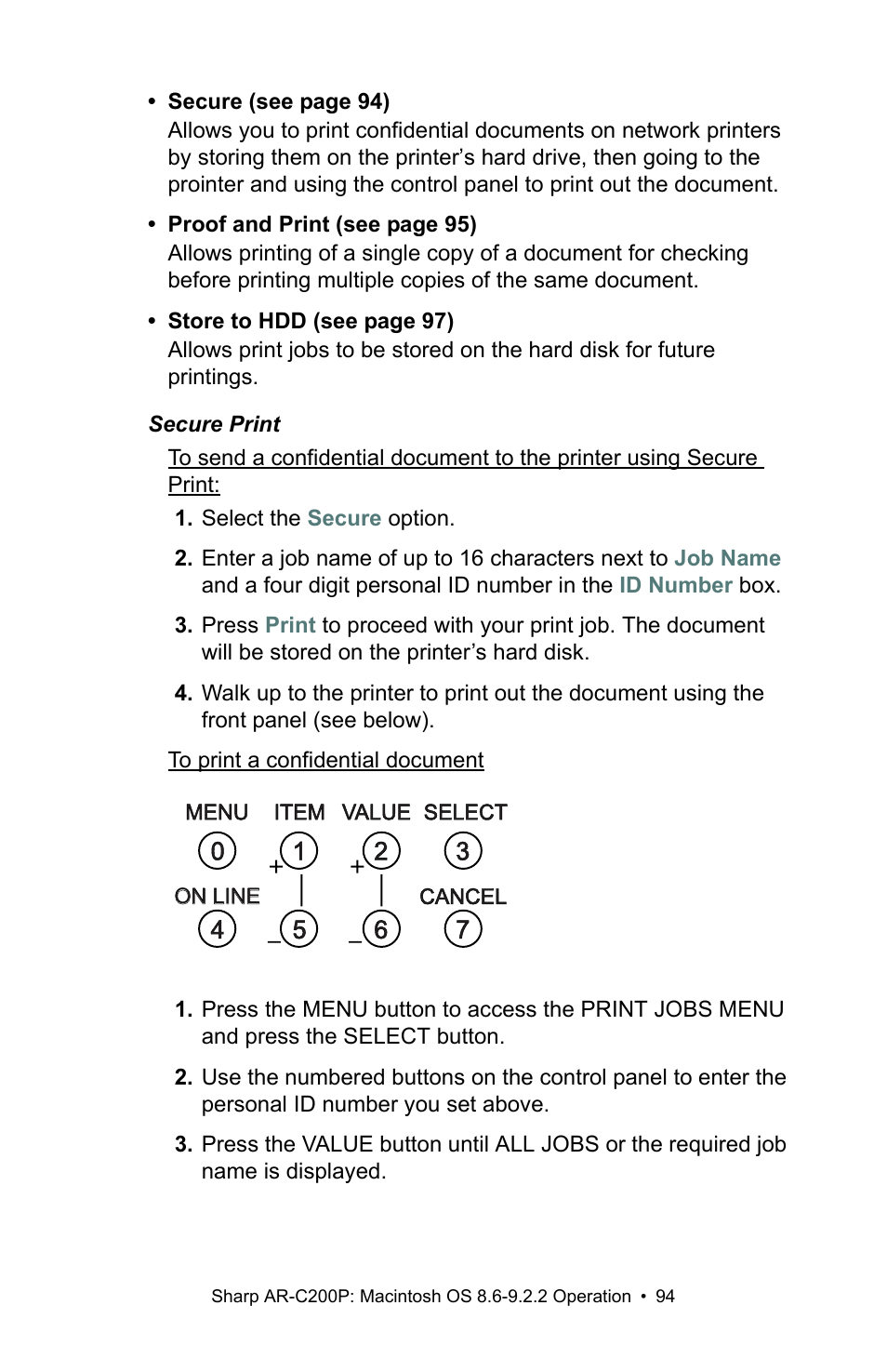 Sharp AR-C200P User Manual | Page 94 / 193