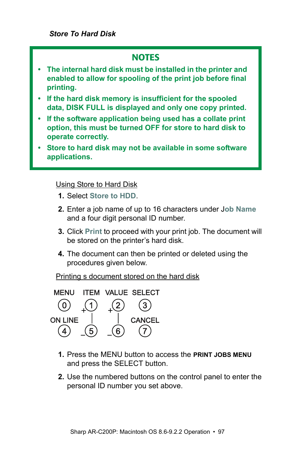 Sharp AR-C200P User Manual | Page 97 / 193