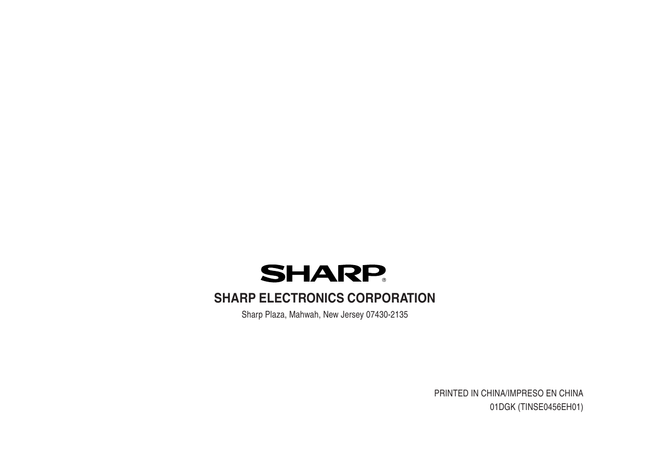 Sharp electronics corporation | Sharp Electronic Organizer YO-270 User Manual | Page 52 / 52