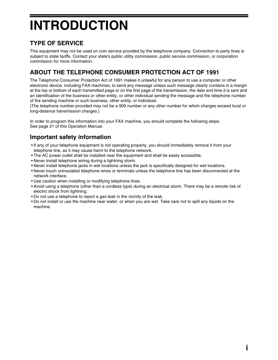 Introduction | Sharp AL-1661CS User Manual | Page 3 / 100