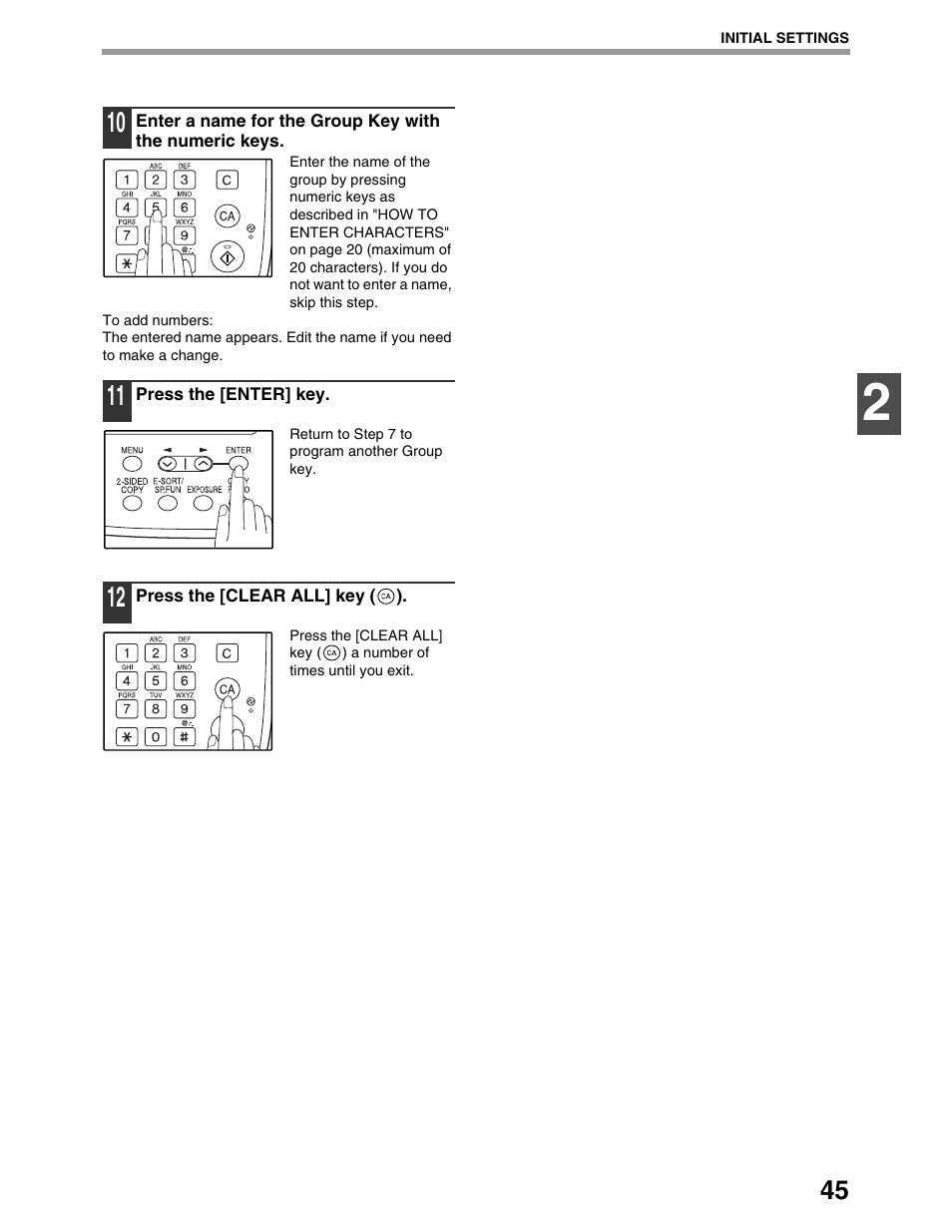 Sharp AL-1661CS User Manual | Page 49 / 100