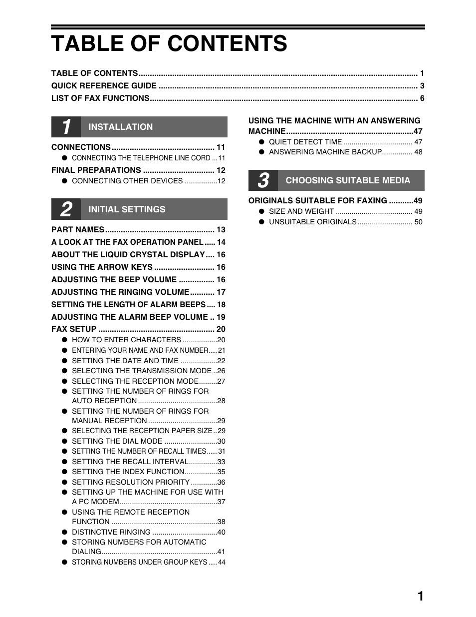 Sharp AL-1661CS User Manual | Page 5 / 100