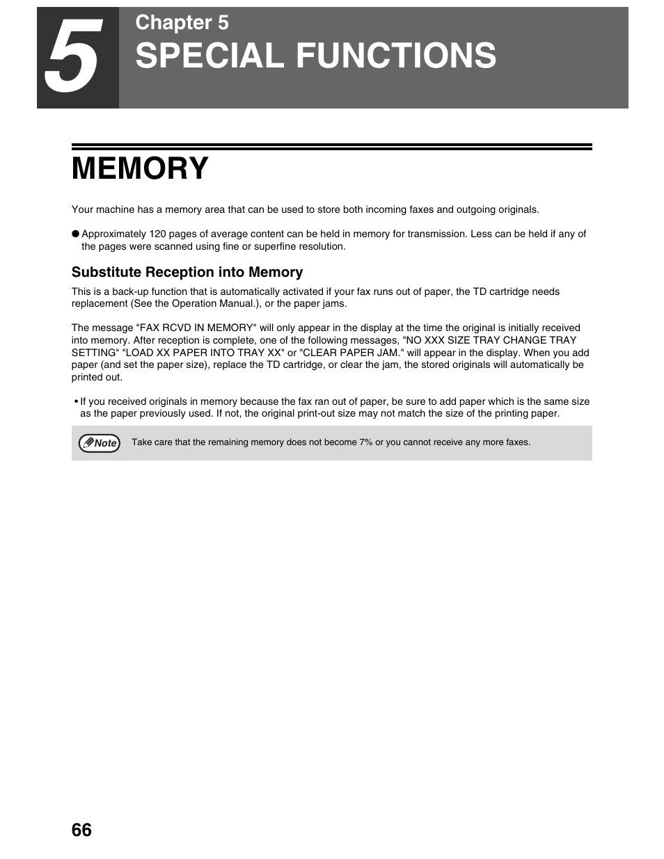 Special functions | Sharp AL-1661CS User Manual | Page 70 / 100