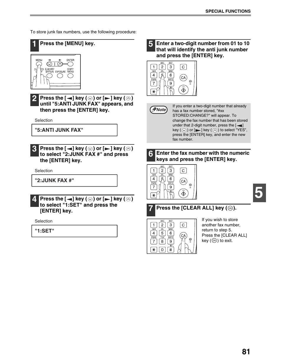 Sharp AL-1661CS User Manual | Page 85 / 100