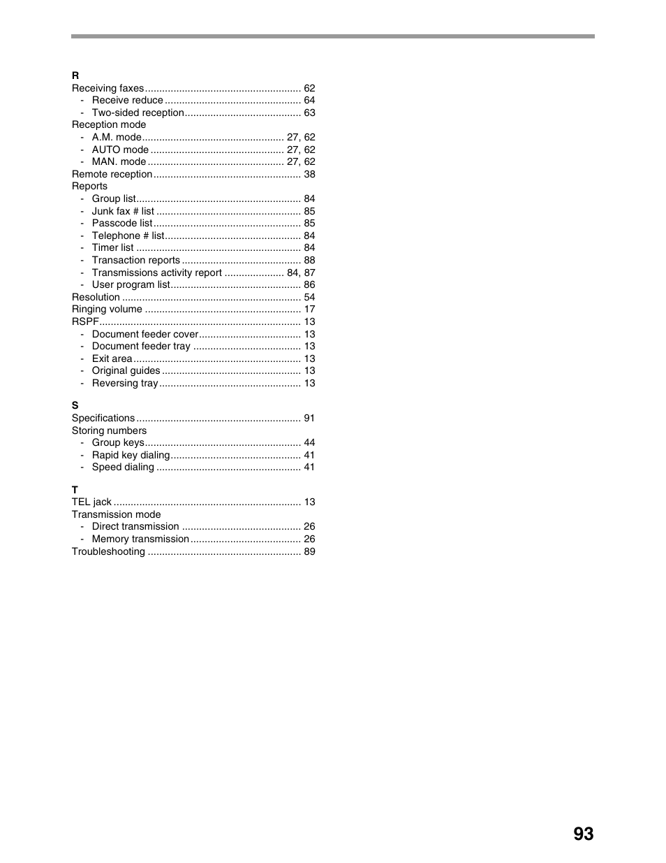 Sharp AL-1661CS User Manual | Page 97 / 100