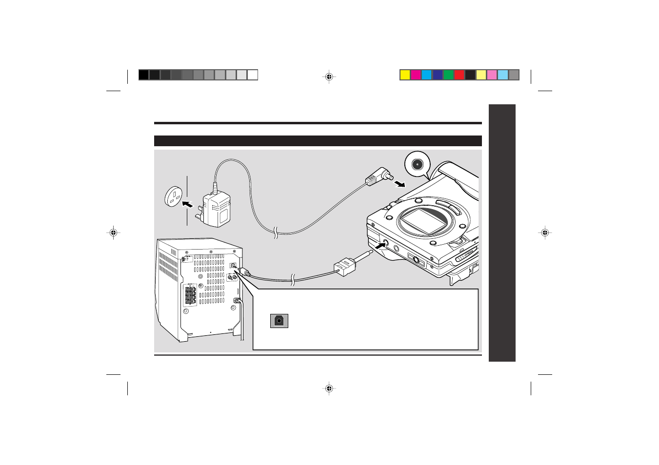 Preparation, Connections : continued | Sharp MD-MT866H User Manual | Page 19 / 56