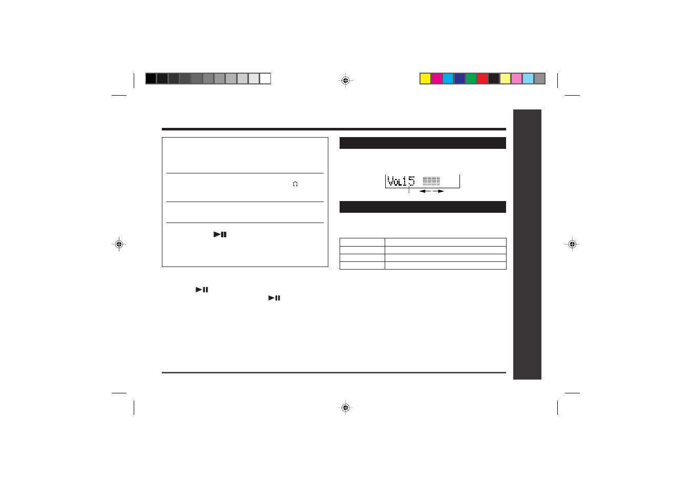 Basic operation, Playback : continued | Sharp MD-MT866H User Manual | Page 25 / 56