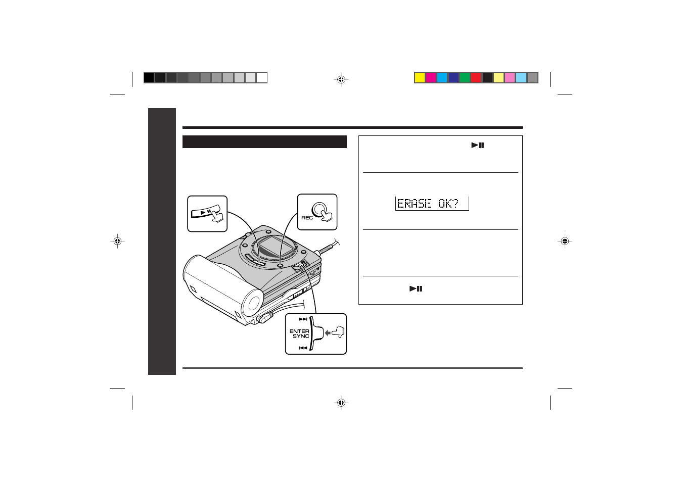 Useful features, Advanced recording (continued) | Sharp MD-MT866H User Manual | Page 30 / 56