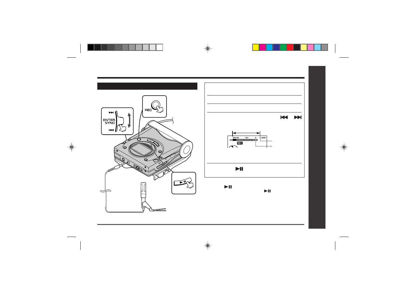 Recording from a microphone, Useful features | Sharp MD-MT866H User Manual | Page 33 / 56