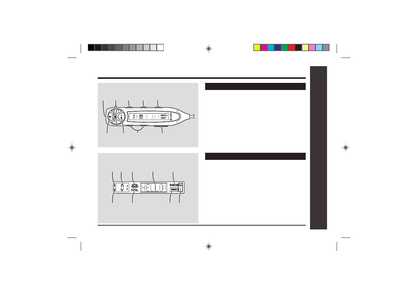 Important introduction, Names of controls and indicators : continued | Sharp MD-MT866H User Manual | Page 9 / 56