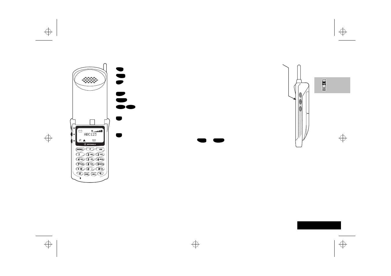 About your phone, battery and sim card | Motorola StarTac70 User Manual | Page 15 / 80