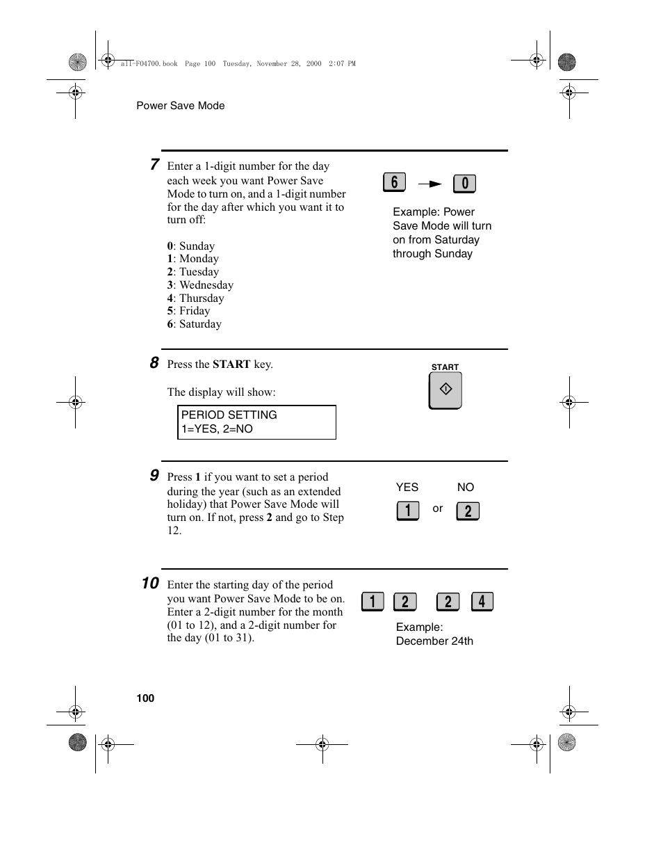 Sharp FO-4650 User Manual | Page 102 / 188