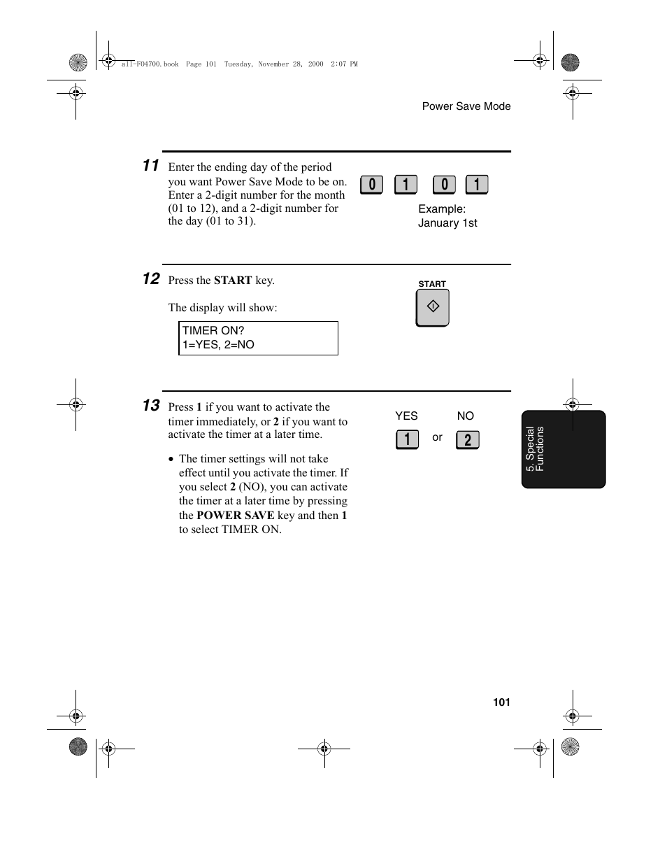 Sharp FO-4650 User Manual | Page 103 / 188