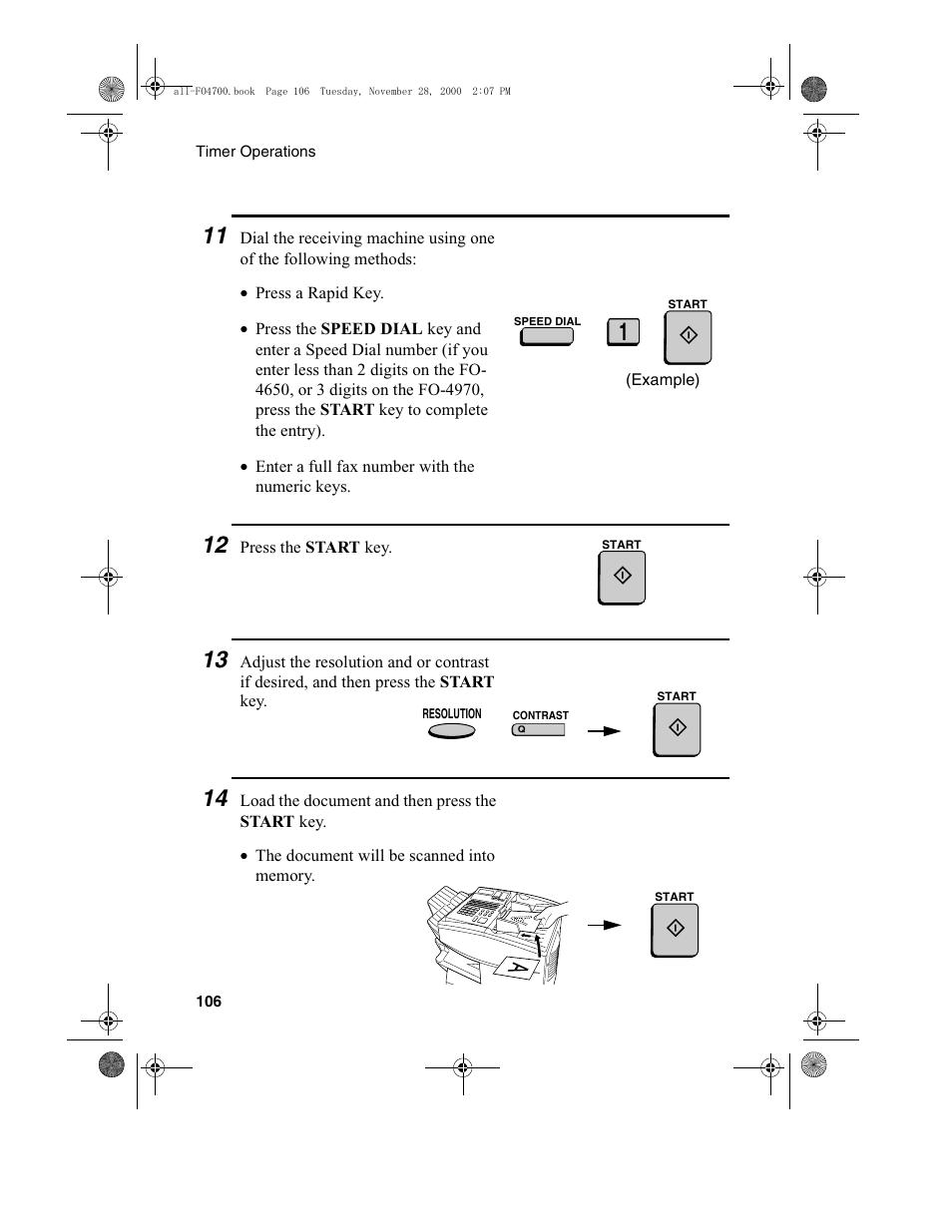 Sharp FO-4650 User Manual | Page 108 / 188