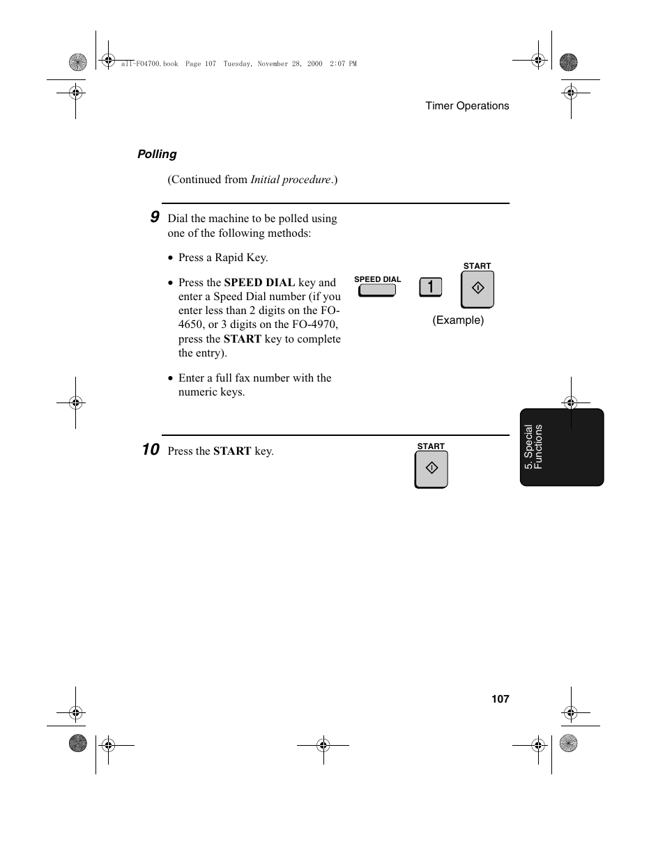 Sharp FO-4650 User Manual | Page 109 / 188