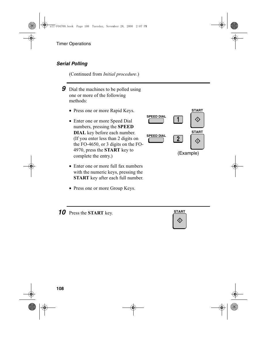 Sharp FO-4650 User Manual | Page 110 / 188