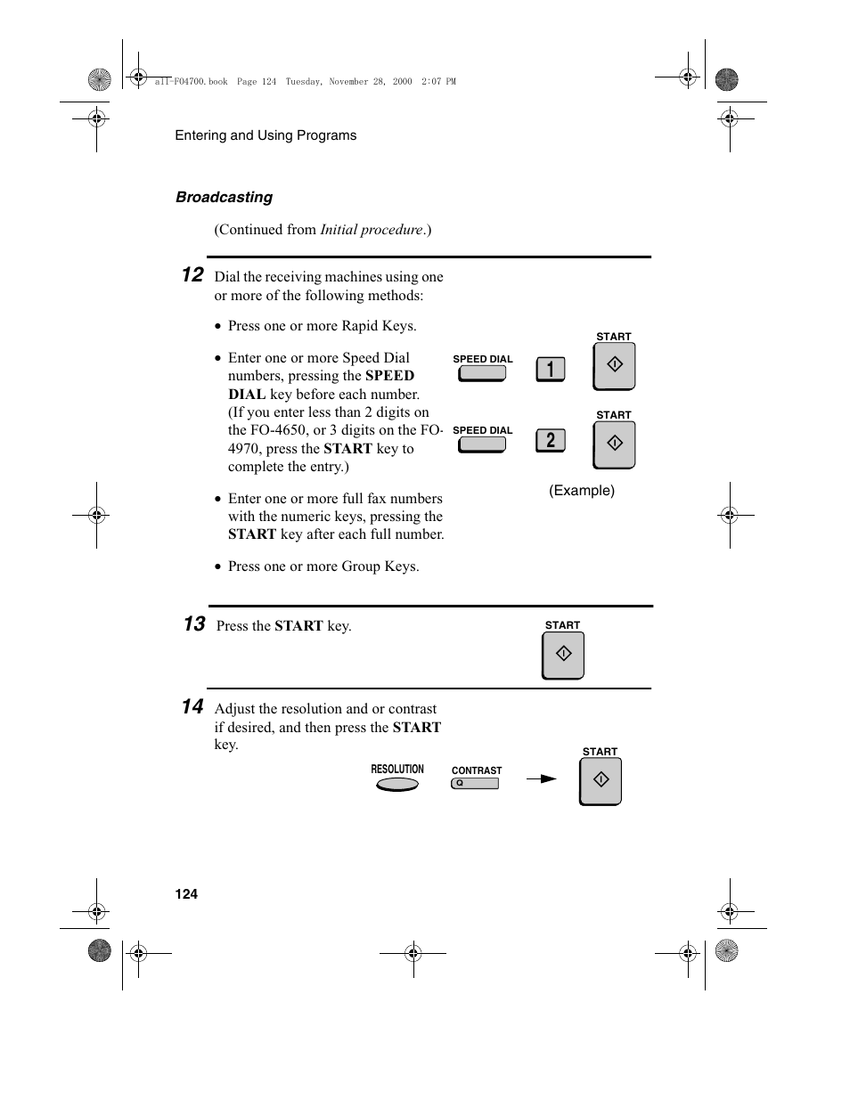 Sharp FO-4650 User Manual | Page 126 / 188