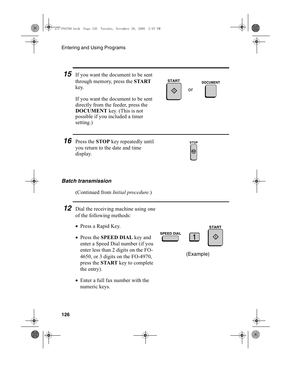 Sharp FO-4650 User Manual | Page 128 / 188