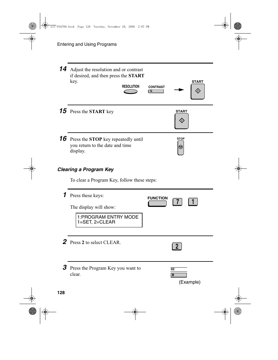 Sharp FO-4650 User Manual | Page 130 / 188