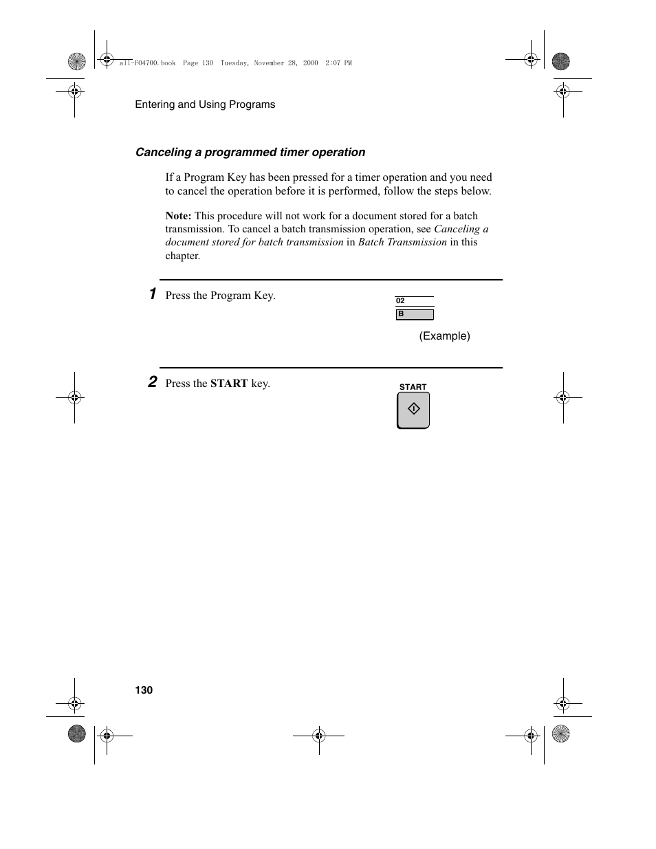 Sharp FO-4650 User Manual | Page 132 / 188