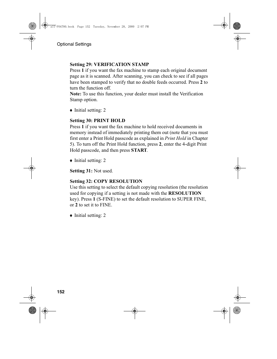 Sharp FO-4650 User Manual | Page 154 / 188