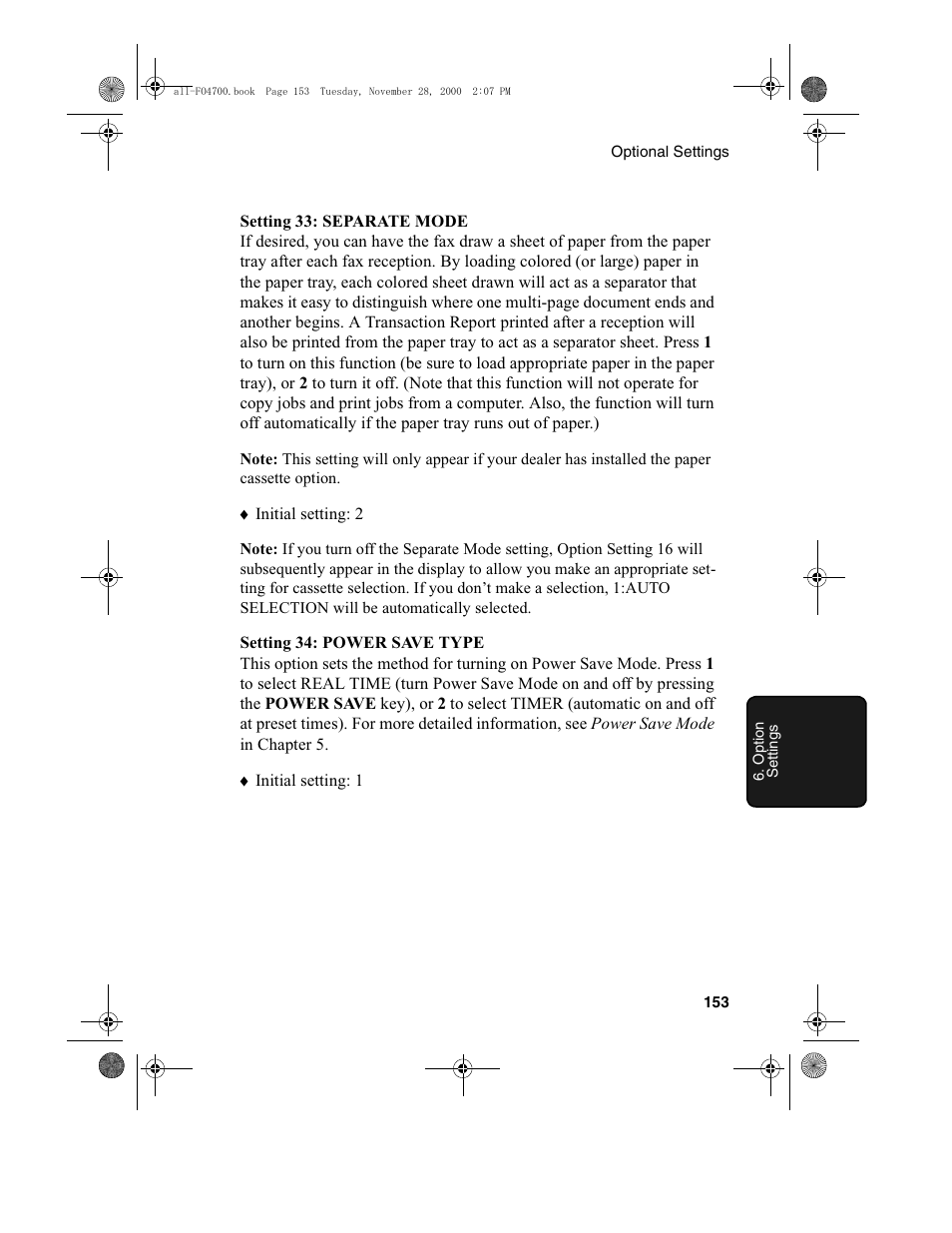 Sharp FO-4650 User Manual | Page 155 / 188