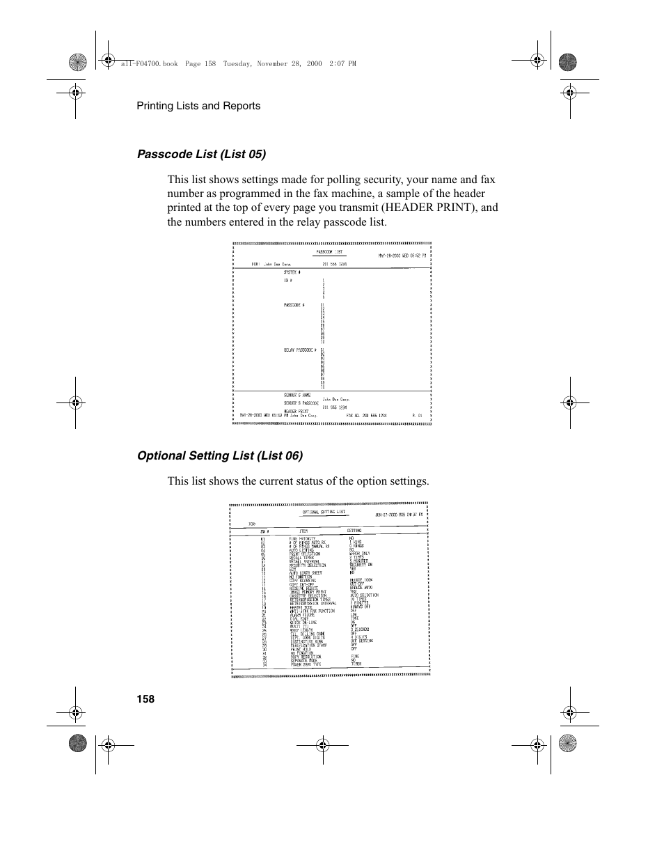 Sharp FO-4650 User Manual | Page 160 / 188