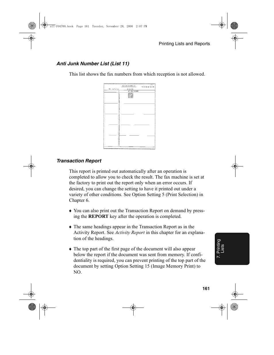 Sharp FO-4650 User Manual | Page 163 / 188