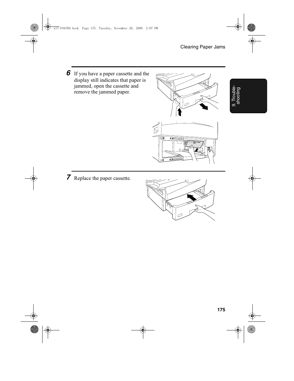 Sharp FO-4650 User Manual | Page 177 / 188