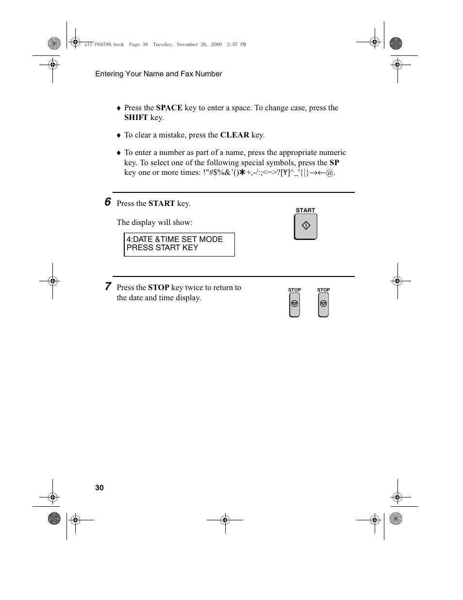 Sharp FO-4650 User Manual | Page 32 / 188