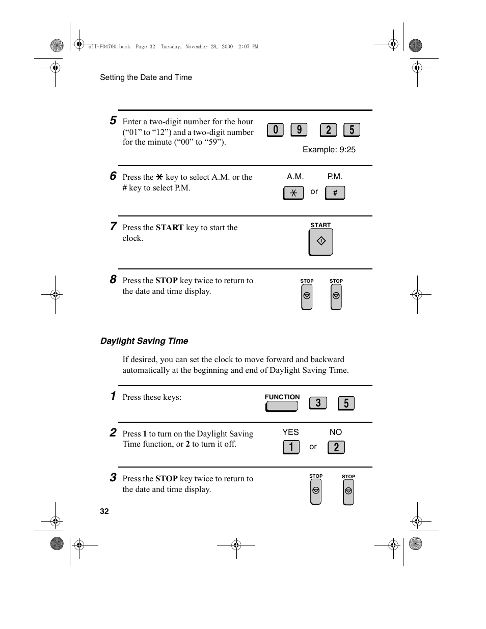 Sharp FO-4650 User Manual | Page 34 / 188