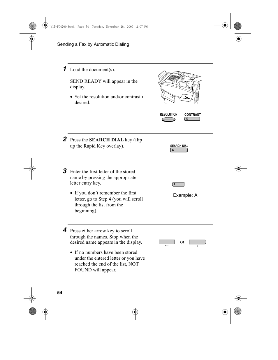 Sharp FO-4650 User Manual | Page 56 / 188