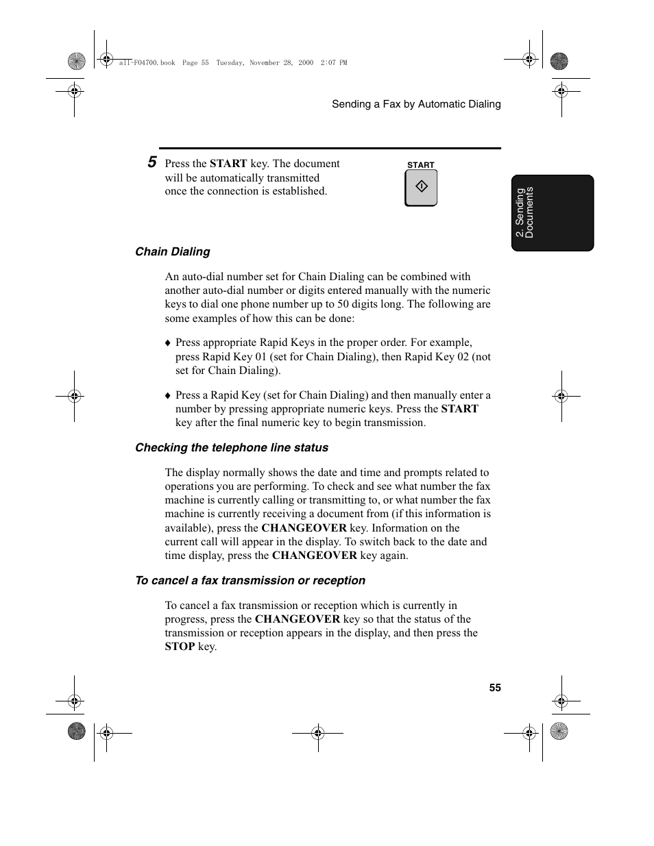 Sharp FO-4650 User Manual | Page 57 / 188