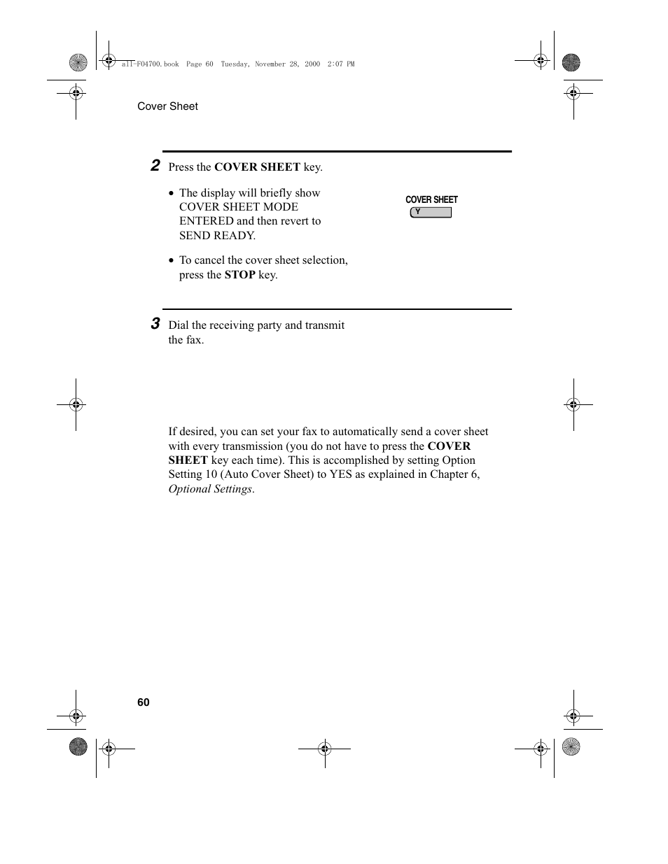 Sharp FO-4650 User Manual | Page 62 / 188