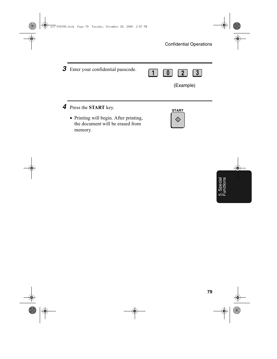 Sharp FO-4650 User Manual | Page 81 / 188