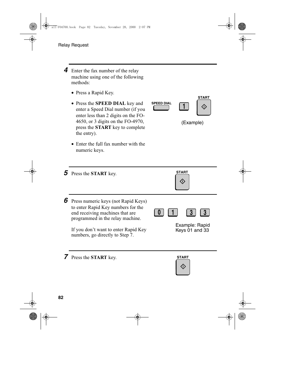 Sharp FO-4650 User Manual | Page 84 / 188