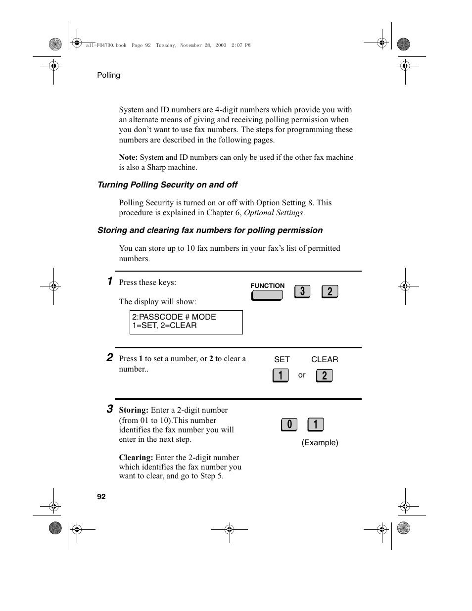 Sharp FO-4650 User Manual | Page 94 / 188