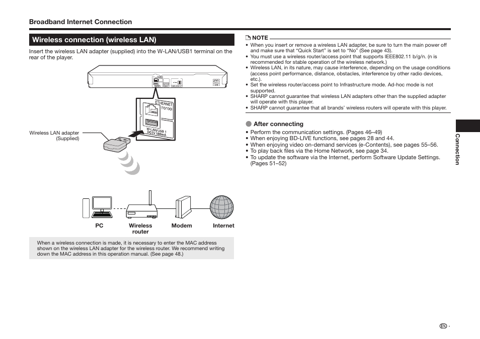 Sharp BD-HP35U User Manual | Page 21 / 74