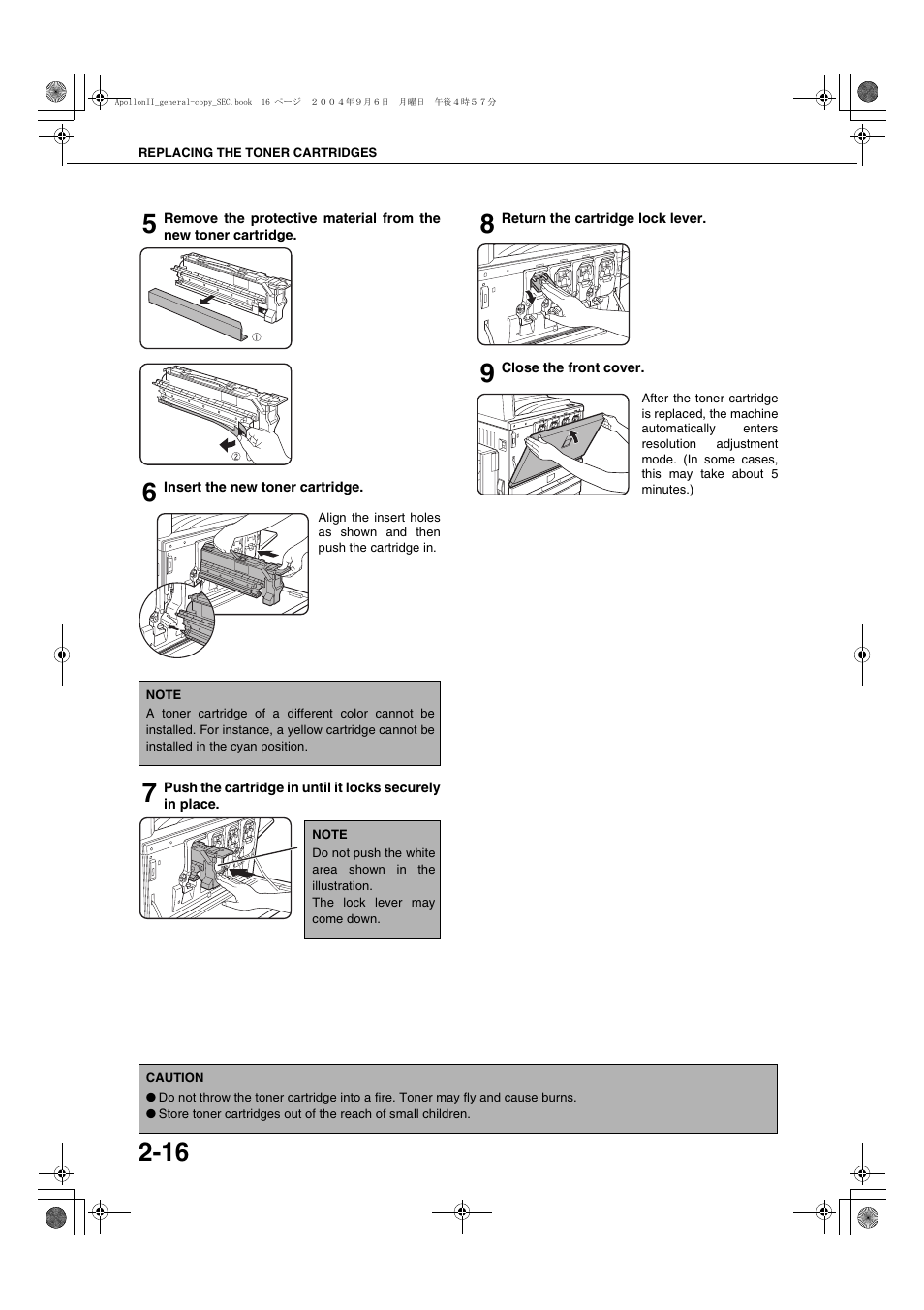 Sharp AR-BC260 User Manual | Page 38 / 140