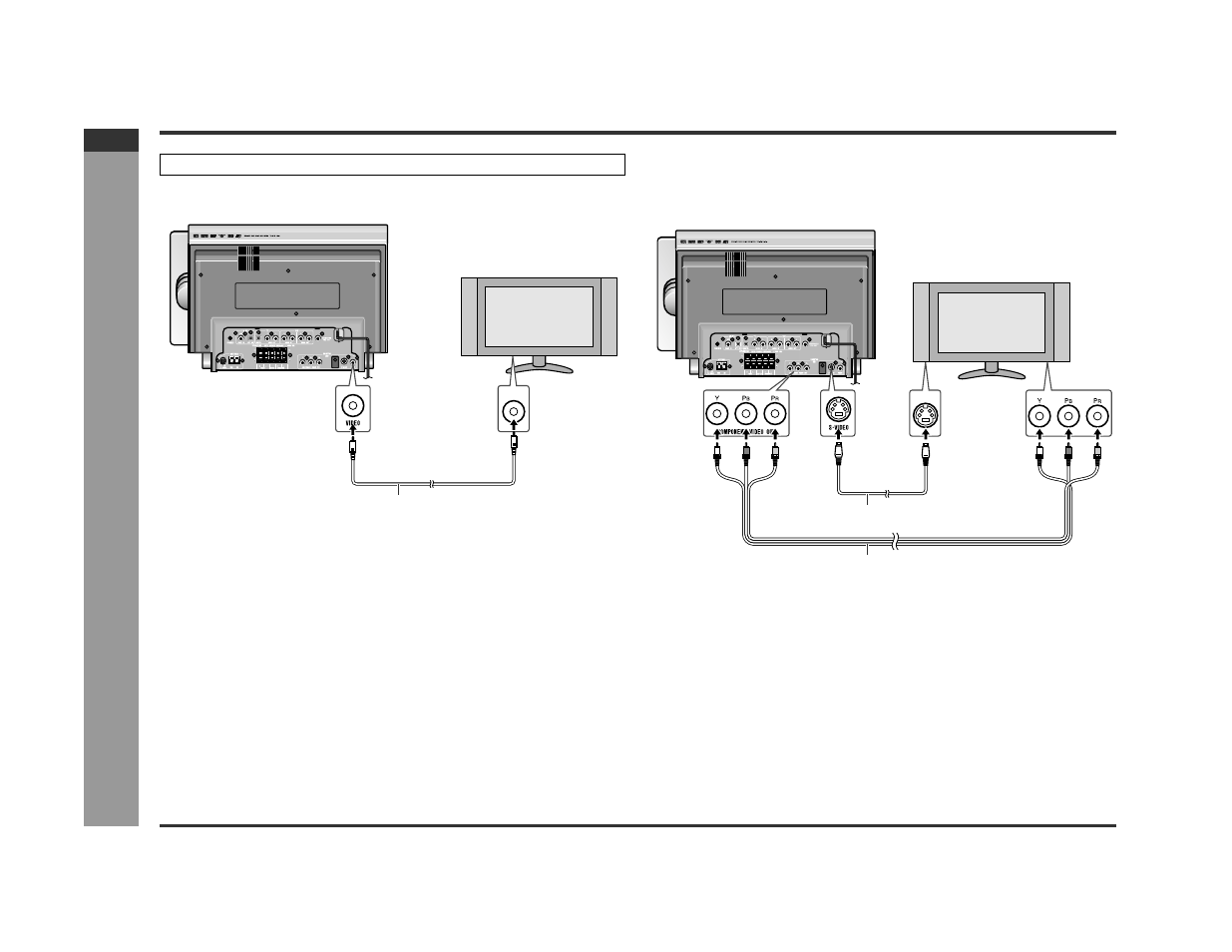 Tv connection | Sharp SD-PX2 User Manual | Page 18 / 68