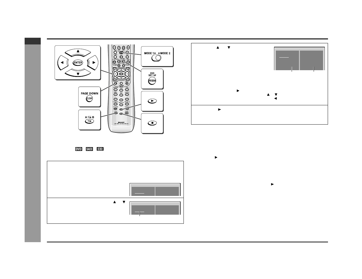 Useful operation, Dv d oper ation, E-21 | Sharp SD-PX2 User Manual | Page 26 / 68