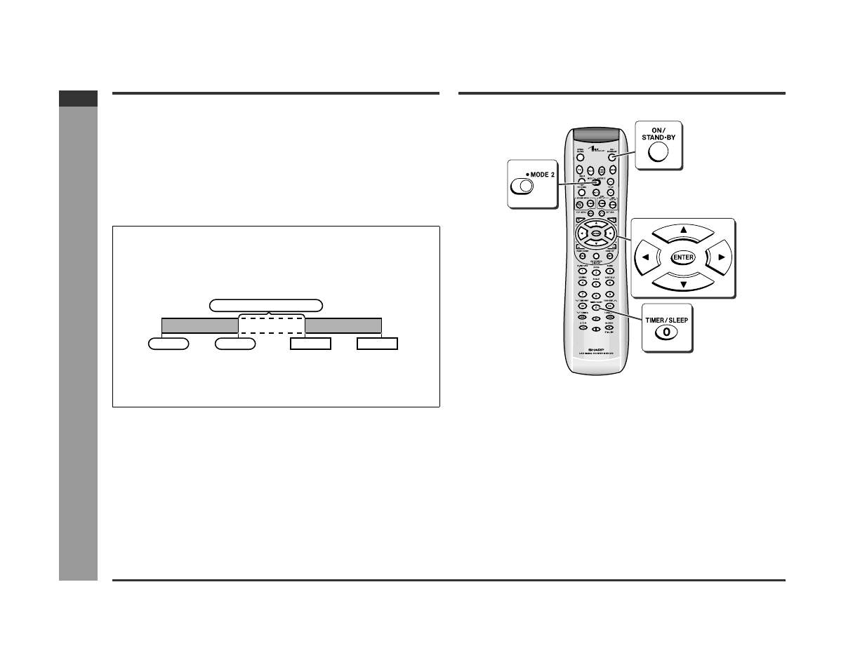 Timer playback, Setting the timer, Ad v a nced features | Sharp SD-PX2 User Manual | Page 52 / 68