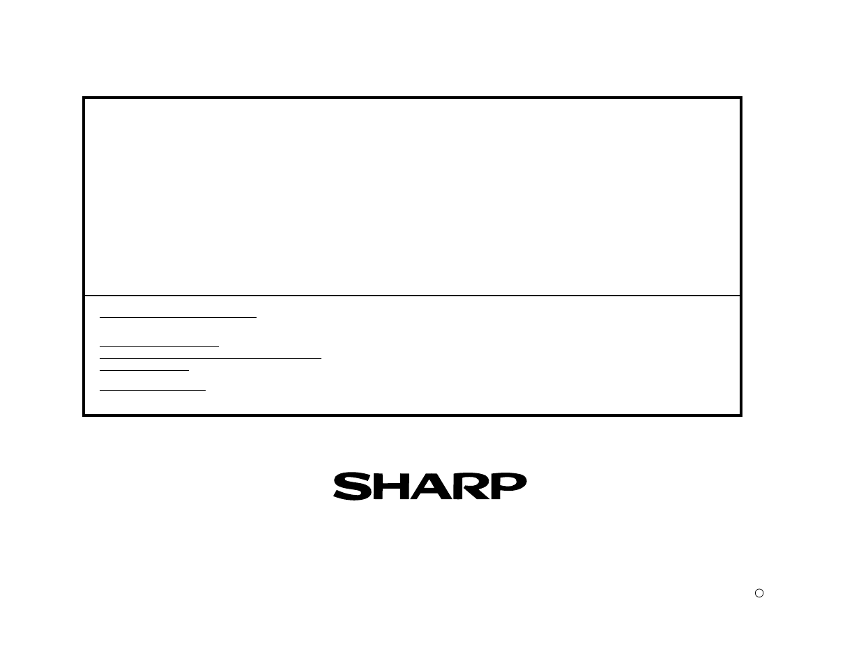 Valid in u.s.a. only, Sharp electronics corporation, Sharp corporation | Consumer limited warranty | Sharp SD-PX2 User Manual | Page 68 / 68