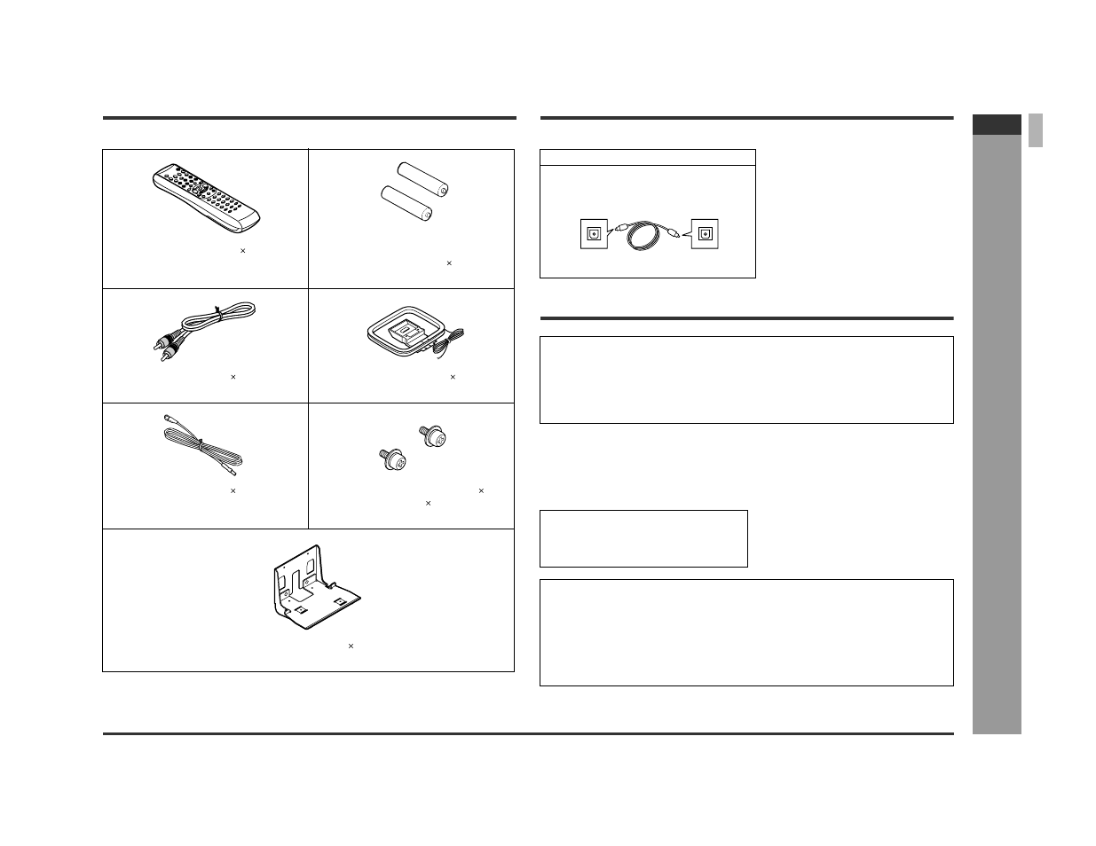 Accessories, Optional accessory, Ge neral inf o rmation | Sharp SD-PX2 User Manual | Page 7 / 68