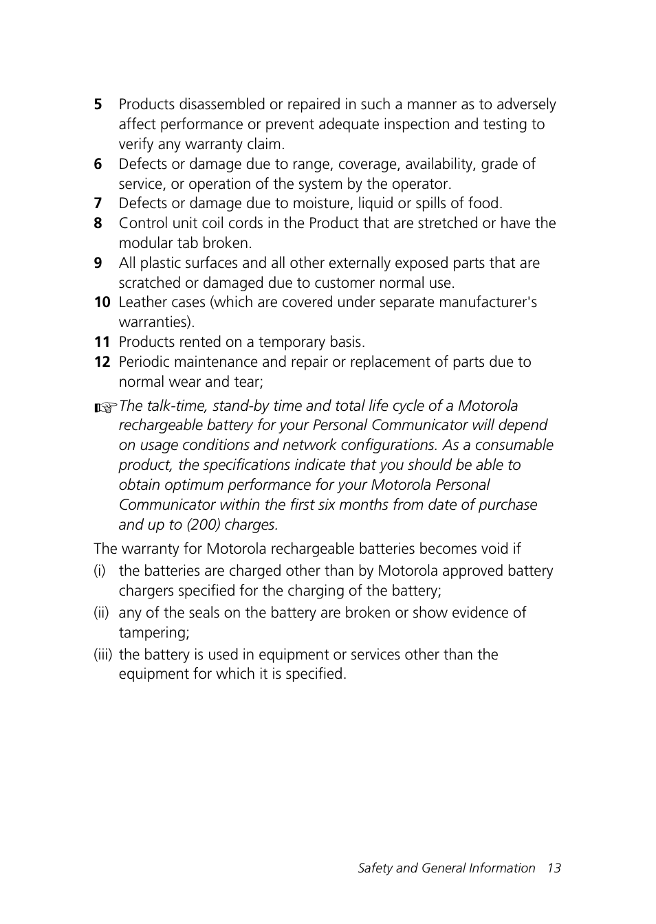 Motorola Talkabout 192 User Manual | Page 23 / 100