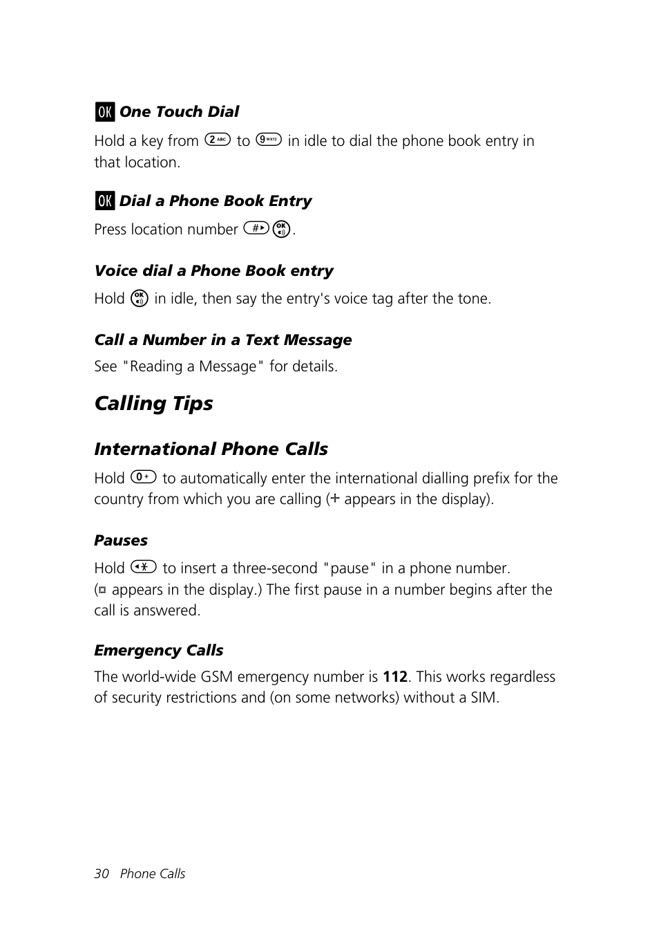 Calling tips | Motorola Talkabout 192 User Manual | Page 40 / 100