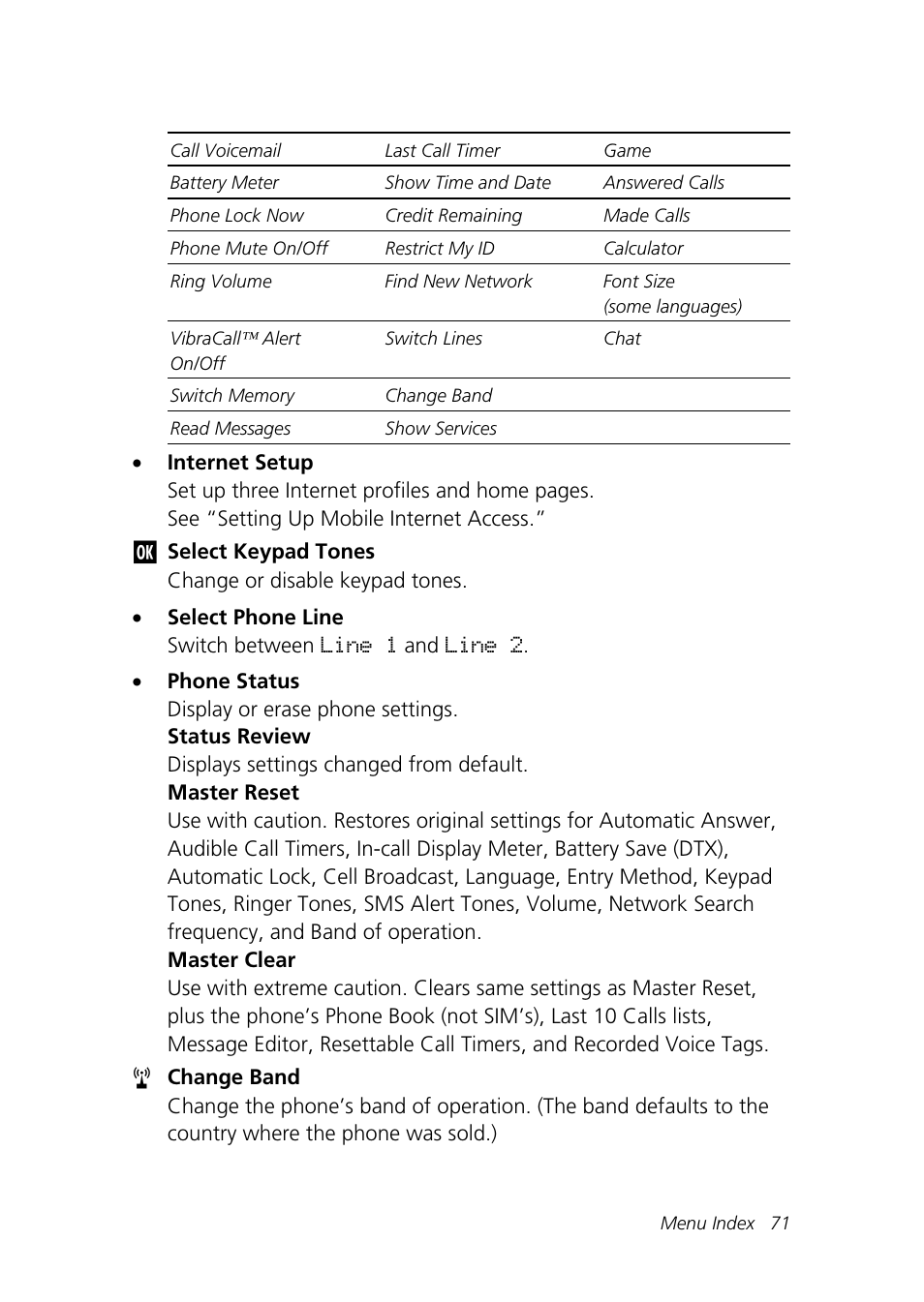Motorola Talkabout 192 User Manual | Page 81 / 100