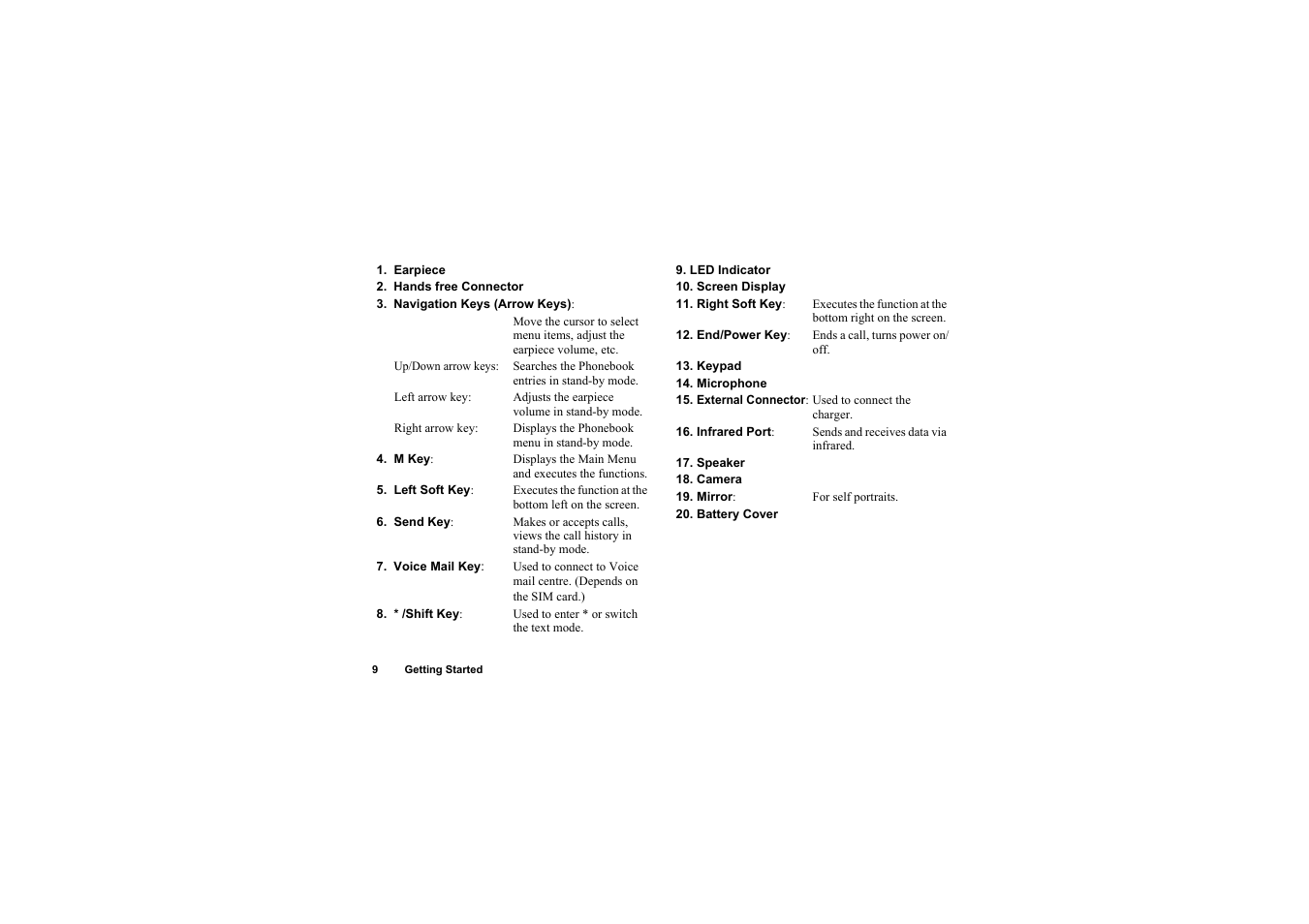 Sharp O2 User Manual | Page 10 / 132