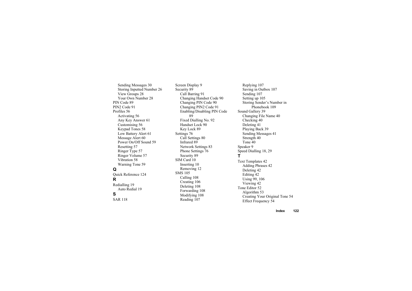 Sharp O2 User Manual | Page 123 / 132